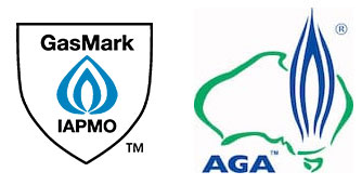 IAPMO and AGA logos